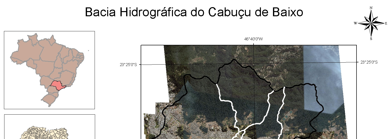 Material e Métodos Área de Estudo Brasil Estado de São Paulo