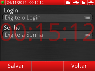 13.7. Login Web Selecione essa opção para alterar o login e a senha de acesso à interface web.