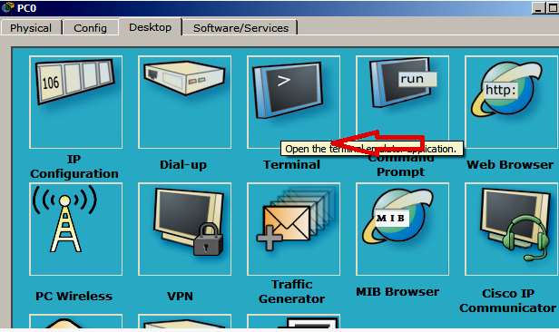 Configuração SW Cisco A figura