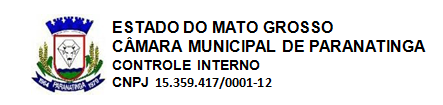 DECRETO LEGISLATIVO Nº 25/ 2014 DECRETA: Aprova a Instrução Normativa SRH nº. 04/2014 na Versão 001 do Controle Interno da Câmara Municipal de Paranatinga e dá outras Providências.