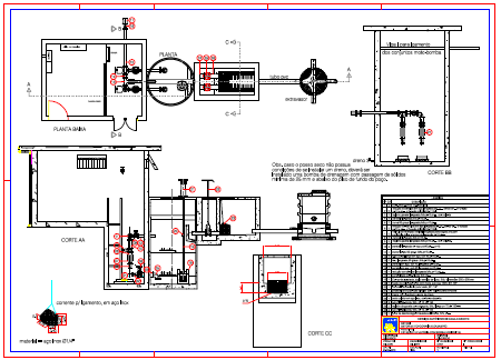 Página: 7 de 7 DESENHO 1 Instalação com poço úmido DESENHO 2 Instalação