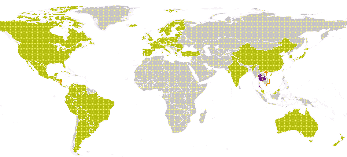 Chile, un país abierto al mundo ACORDOS COMERCIAIS Um país aberto ao mundo: 22 acordos comerciais subscritos con 60 países 86% do PIB Mundial 62% da População Mundial 93% do nosso mercado de