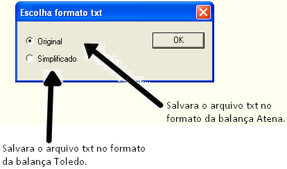 Figura 2.14 i. Salvar como O botão Salvar como serve para salvar os produtos que estão sendo mostrados na tela em um arquivo texto.