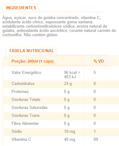 Qual o adequado?? Suco Natural Suco da fruta em caixinha Suco da fruta IMPORTANTE- deve conter no rótulo: -Polpa da fruta -Suco de.