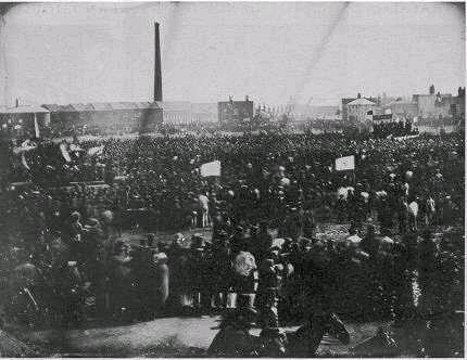 Cartismo (1832 1848) movimento de trabalhadores que redigiam reivindicações trabalhistas ao