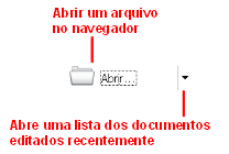 Iniciando um novo documento a partir de um modelo Pode-se usar modelos para criar documentos novos no Writer. Um modelo é um conjunto de estilos pré definidos e formatados.