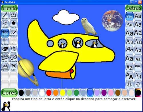 1416 FIGURA 1.Tux Paint Fonte: http://tux-paint.softonic.com.