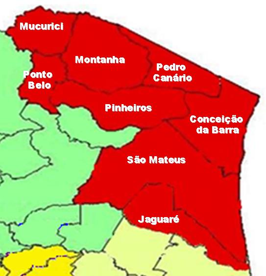 1º CRE Conceição da Barra - Grupo Espírita Mensageiros da Luz (GEML) Montanha - Grupo Espírita de Montanha (GEM) Pinheiros - Comunidade Espírita Caminho de Luz (CECL)