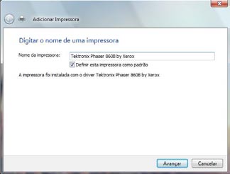 HWNP-300 5. O Windows procura as impressoras partilhadas na sua rede. Seleccione a impressora partilhada. 6. Clique em Seguinte. 7.