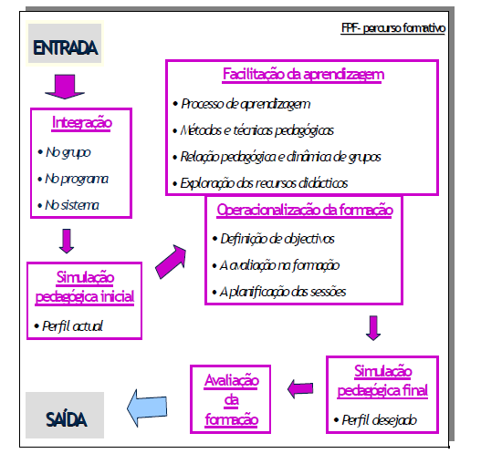 ORGANIZação DO PROCESSO FORMATIVO Figura 1