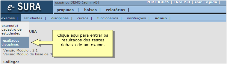 ATNEÇÃO: não é obrigatória para gerar a nota da disciplina automaticamente. Também pode entrar na nota manualmente e/ou rejeitar as notas geradas. 7.3.