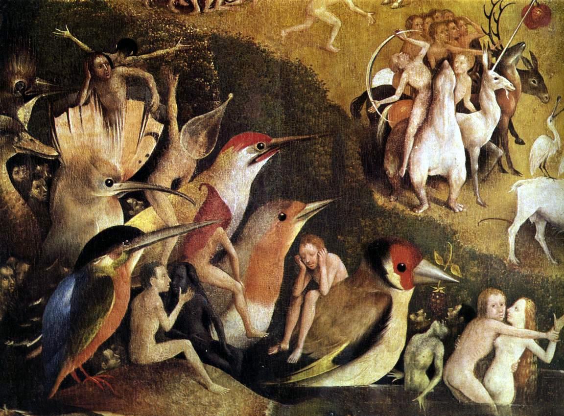 Fogo de Santo Antonio Obra do pintor Hieronymus Bosch, que
