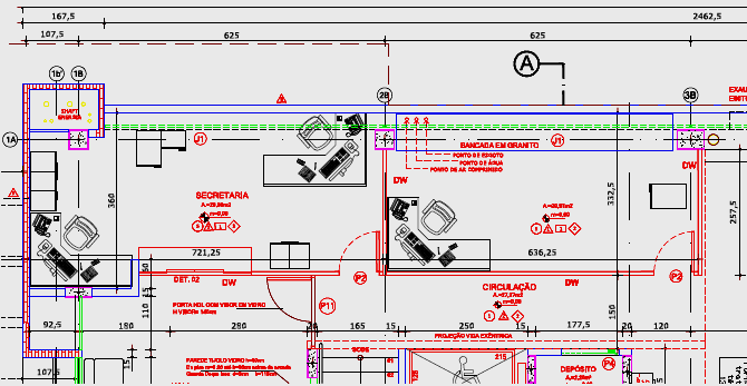 ANEXO 01 Sala MEV DW DW B B Figura 1 - Planta da área a ser