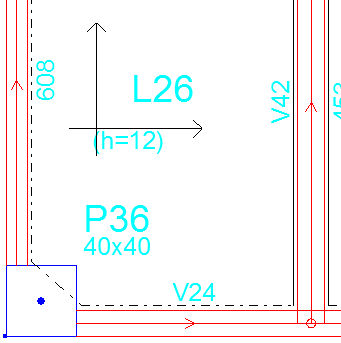 7.4.2 Dimensionamento Na verificação, após o dimensionamento, foi observado que algumas lajes não haviam sido dimensionadas por estarem com o cisalhamento maior que o admissível.