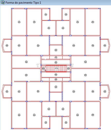 8 CAPÍTULO VIII SEGUNDO LANÇAMENTO E DIMENSIONAMENTO DA ESTRUTURA 8.1 Considerações Iniciais A partir da primeira estrutura, foram lançados novos elementos estruturais de forma a diminuir os vãos.