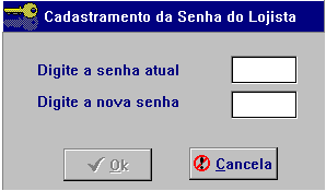 3.3.1.1. Altera Senha O usuário deverá entrar com a senha atual e digitar duas vezes a nova senha. Figura 18 3.3.1.2.