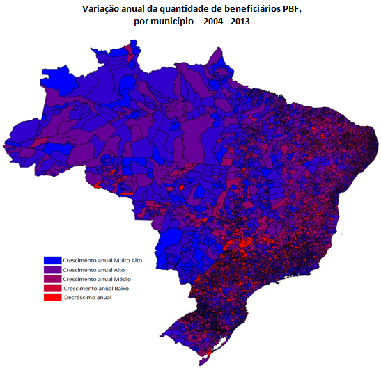 Índice de Desenvolvimento Humano dos municípios (IDH-M) Brasil 1991/2010 Existe certa coincidência entre as regiões de