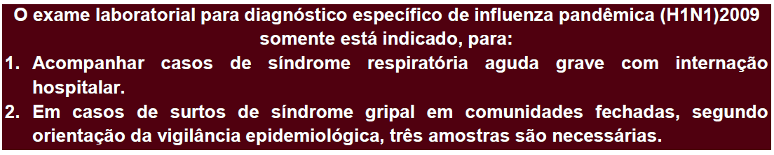 3232-2598/2721/4201 NOTA TÉCNICA Nº 01/2014- SUVIGE/CPS/SESAP-RN ASSUNTO: Coleta de material biológico para diagnóstico de infecção pelo vírus da influenza.