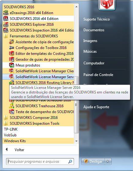 Irá aparecer uma mensagem informando que não existem licenças NetWork ativadas, selecione que Sim para ativar a licença.