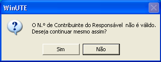 Na janela Controlo foram introduzidos novos campos parametrizáveis e alguns já existentes cuja aplicabilidade foi alterada, sendo eles: O campo NIF Obrigatório nas Opções já existia na versão