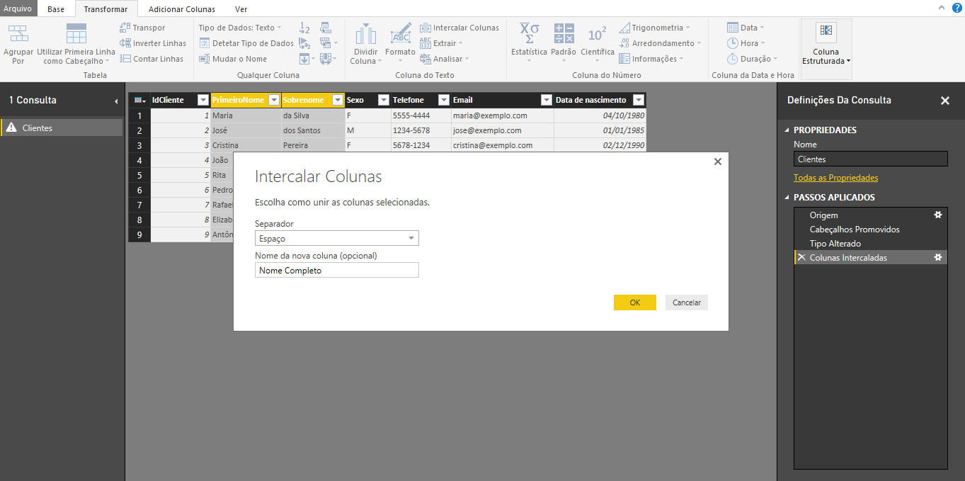 21 banco de dados, o Power BI também permite a integração com Google Analytics, Facebook, Salesforce, Apache Spark, entre outros. Figura 3.