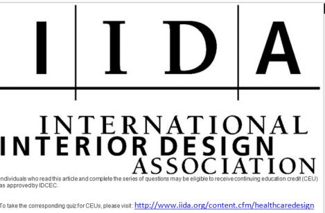 healthcaredesignmagazine.com/article/five-need-know-trendsshaping-healthcare-design Design & cuidado assistencial: 5 elementos são essenciais 1.