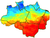 Cob. florestal CalCarbono Degradação Regeneração Chuva Temperatura Idade da