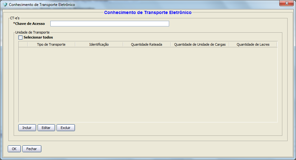 04ª 04 ABA - INFORMAÇÕES DOS DOCUMENTOS: 04a SUB ABA / CONHECIMENTO DE TRANSPORTE (ELETRONICO): Após