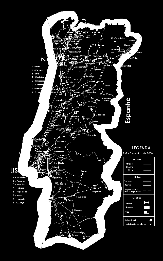 A necessidade de extensão da Rede de Transporte (2/2) A partir de 2000, para a rede de transporte (TG) Novas subestações (SB) Novas linhas e Aumento da capacidade das linhas existentes e SB 6 grandes