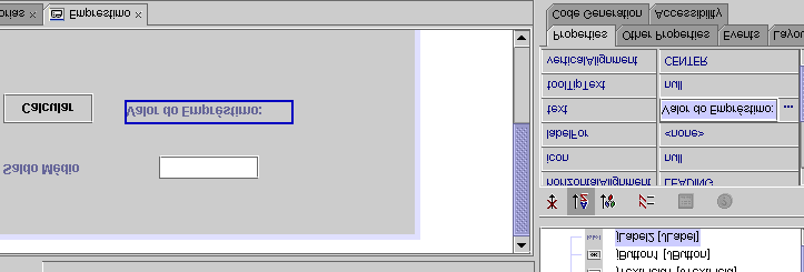 jlabel3.settext( String.valueOf( "Resultado: " + result) ); jtextfield1.settext(" "); //Limpar o JTextField jtextfield2.settext(" "); jtextfield1.