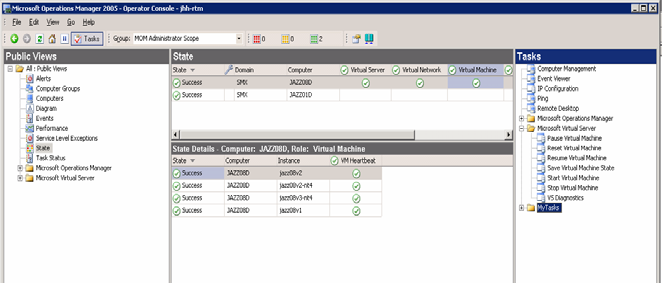 Outras melhorias Correcção de bugs Suporte melhorado para Hyperthreading F6 Disk (SCSI driver) Virtual disk pre-compactor Virtual Server R2 R2 Milestones Virtual Server 2005 R2 (SP1) Beta já