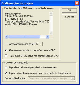 32 GUIA DO USUÁRIO DO ULEAD DVD MOVIEFACTORY Salvar Salva o projeto como um arquivo DVD MovieFactory (*.DWZ) usando a data como nome do arquivo.