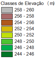 Figura 38 Distribuição dos 50 pontos de amostragem nas parcelas 2B