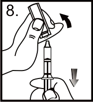 alumínio. Instruções para a abertura da ampola de Isofarma solução de fosfato de potássio 2 meq/ml Segure a ampola na posição vertical e dê leves batidas na parte superior da ampola.