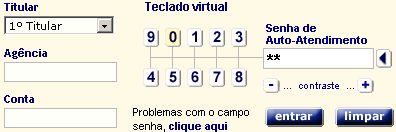 33 Figura 3 - Teclado virtual Uma prática utilizada em conjunto com o uso de senhas no processo de autenticação é permitir que os clientes acessem o Internet Banking somente de dispositivos