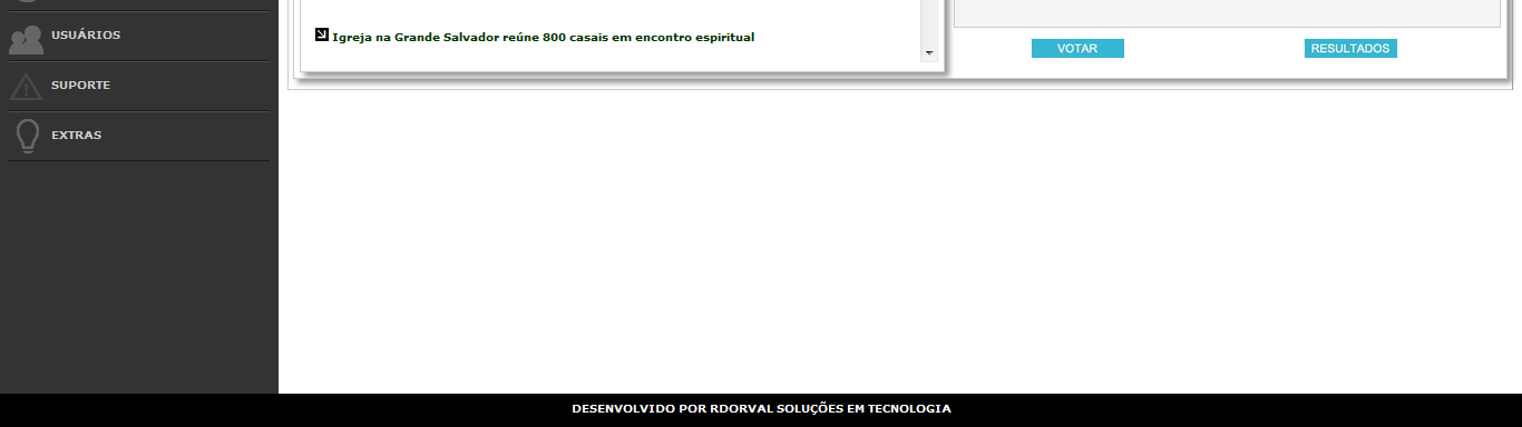 2 ATUALIZAÇÃO DE CADASTRO Esta tela é para atualização do cadastro, ela será aberta apenas no seu primeiro acesso, para que todos os seus