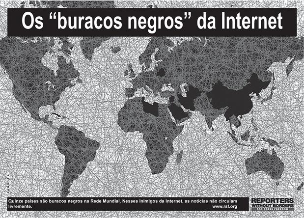 b) O mapa apresenta regiões caracterizadas por uma histórica luta pelos direitos civis, entre eles a liberdade de expressão, como a conquistada pelos chineses após 1989.