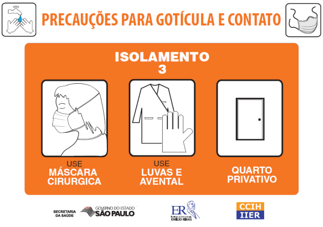 Orientações para utilização do respirador do tipo N95: Após receber a sua máscara, o profissional deve identificar com seu nome e data de início de uso; A troca da máscara em uso deve ser feita em 30