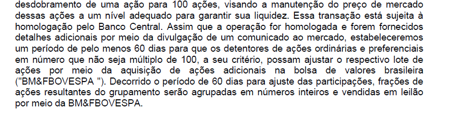 17.5 Outras informações relevantes Itaú