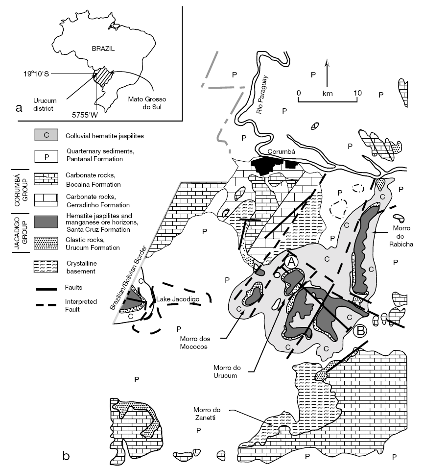 Figura 26: Mapa geológico e de localização