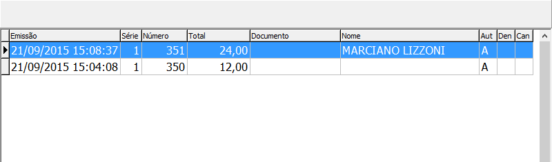 21 6. Menu NFE O menu NFE é exibido pressionando a tecla MENU NFE: O menu NFE somente será acessível quando o modo NFE estiver habilitado nas configurações.