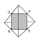 e) 12. 16. As figuras abaixo apresentam uma decomposição de um triângulo equilátero em peças que, convenientemente justapostas, formam um quadrado.