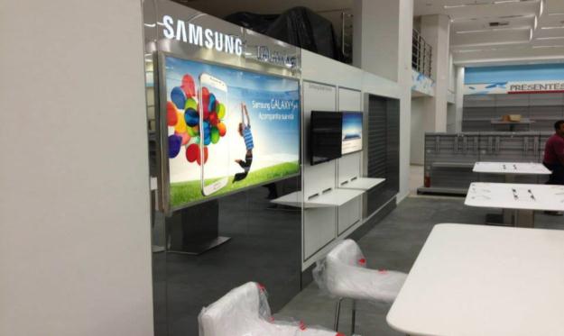 Mobiliário Técnico Samsung + de 20 pontos de venda