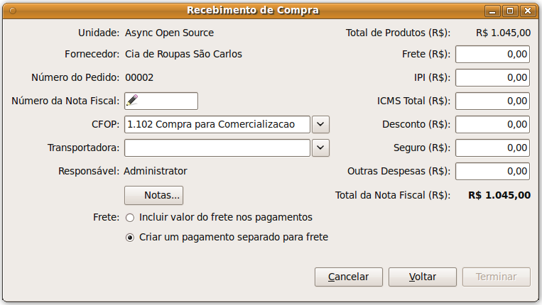 Transferência de Produtos Empresas com mais de uma unidade de negócio, necessitam estar sempre realizando transferência de produtos entre as mesmas.