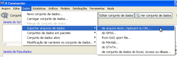 [Salvar como...]. Na janela que abrir informe o nome do arquivo e, logo abaixo, escolha a opção CSV (separado por vírgulas) no Excel ou Texto CSV (.csv) no Calc.
