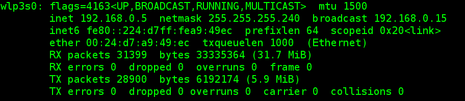 Investigação - ifconfig Ifconfig RX / TX Errors netstat -s Dropped ethtool -S Overruns