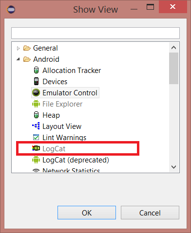 ESTUDO DE CASO Executando o aplicativo, as mensagens geradas com o comando System.out.println são visíveis na janela do LogCat do IDE Eclipse, por exemplo.