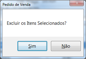 Caso seja colocando um item errado, ou em uma copia de pedido, a tabela de preço não ter um ou mais item da outra tabela, é possivel