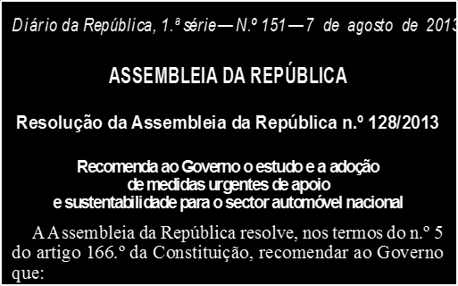 23 Diário da República, 1.ª série N.º 151 7 de agosto de 2013 4695 ASSEMBLEIA DA REPÚBLICA CRIAÇÃO DE NOVAS OPORTUNIDADES Resolução da Assembleia da República n.