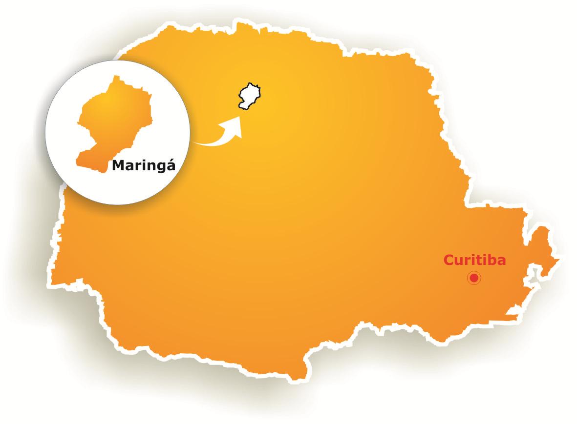 Maringá Curitiba: 426 Km